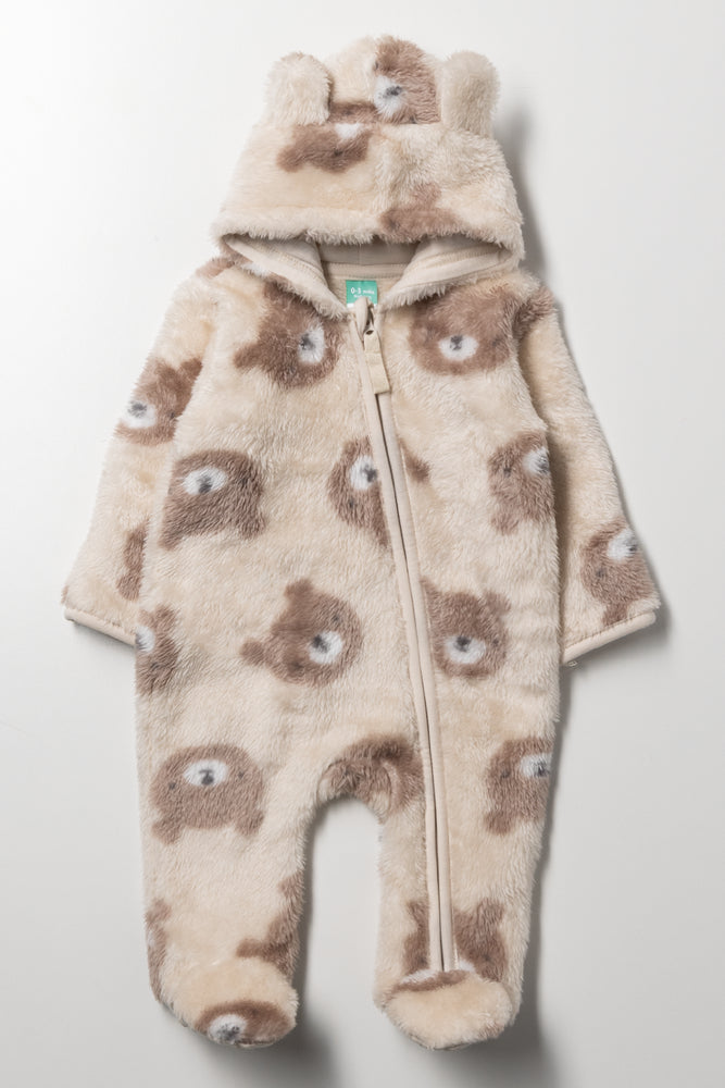 Fleece Babygrow Natural | Babygrows | Ackermans