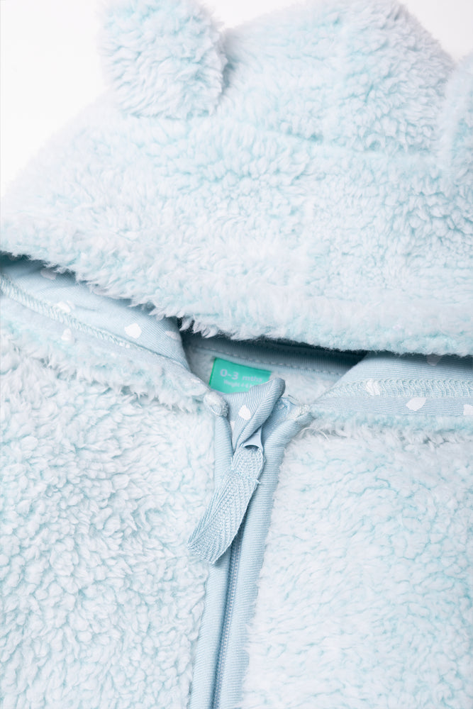 Fleece Baby Grow Blue (1)