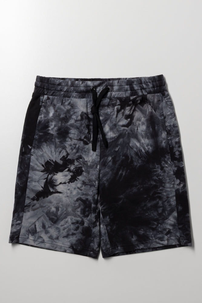 新品　salsation Unisex tie-dye shorts XLサイズ Tie Dye Shorts Charcoal | Shorts | Ackermans