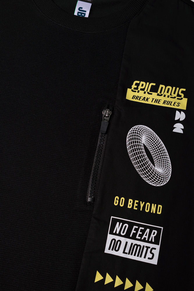 Short Sleeve T-Shirt Black (1)