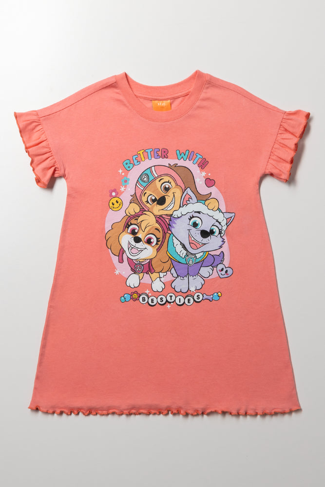 Paw Patrol Sleepshirt Peach