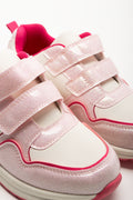 Barbie Light Up Sneakers White & Pink (2)