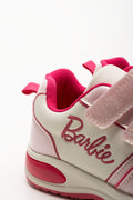 Barbie Light Up Sneakers White & Pink (3)