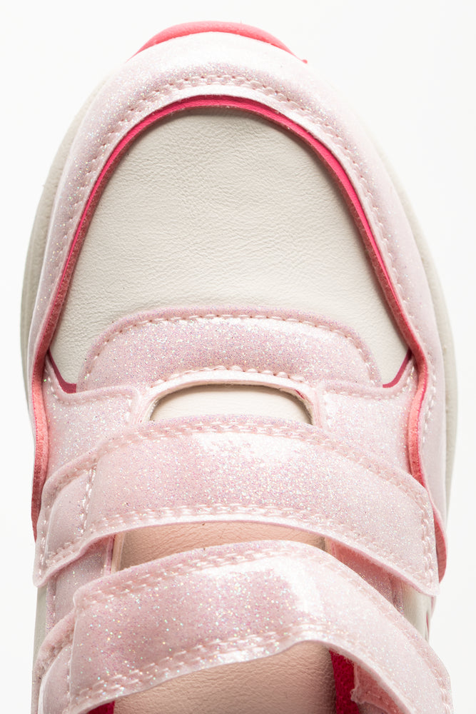 Barbie Light Up Sneakers White & Pink (4)