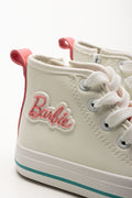 Barbie High Top Sneakers White And Pink (3)