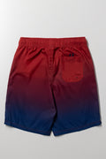 Ombre Swim Shorts Red And Blue (3)