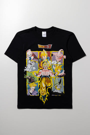 Dragon Ball Z Short Sleeve T-Shirt Black
