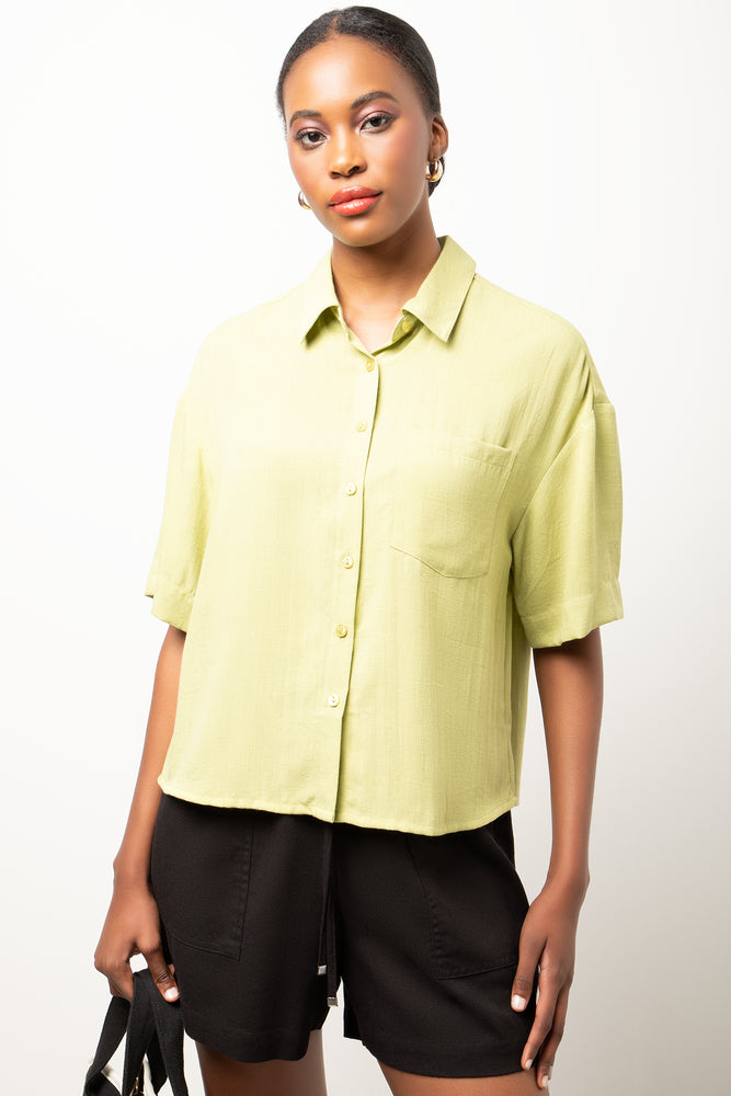 Ballerina Sleeve Shirt Light Green