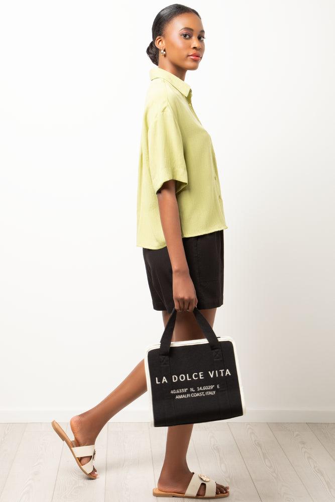 Ballerina Sleeve Shirt Light Green