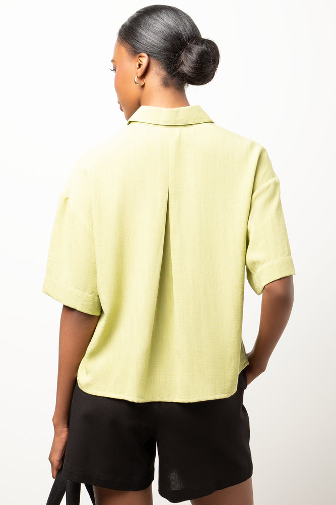 Ballerina Sleeve Shirt Light Green (2)