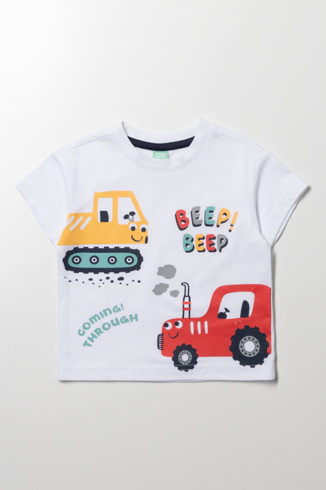 Transport Short Sleeve T-Shirt White