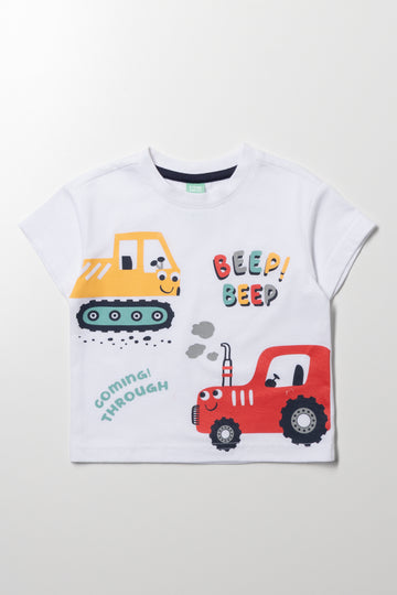 Transport Short Sleeve T-Shirt White