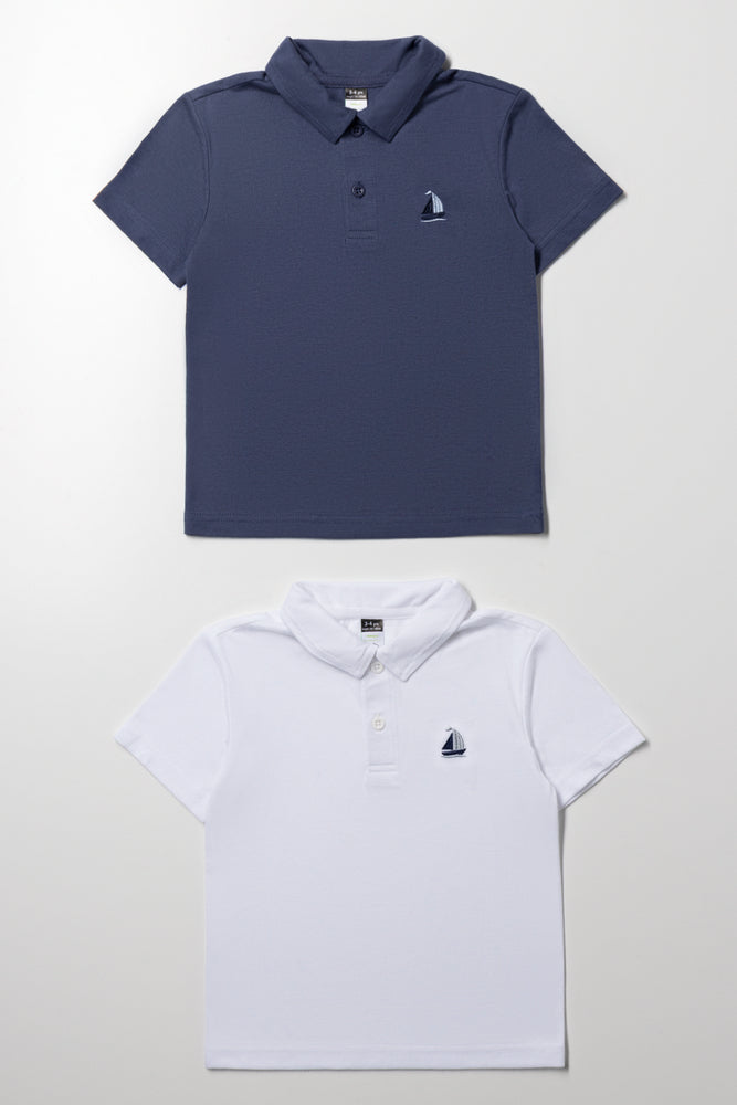 2 Pack Golfers White And Blue