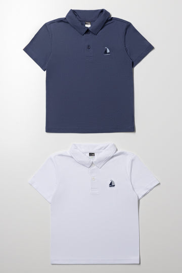 2 Pack Golfers White And Blue