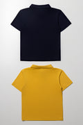 2 Pack Golfers Navy And Yellow (2)