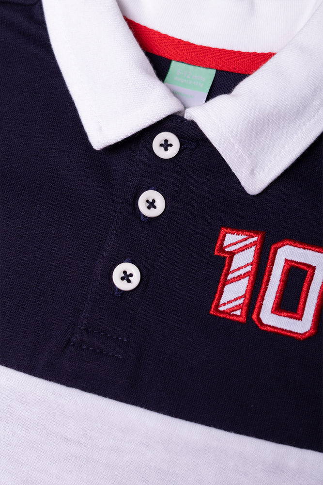 Golfer Navy And White