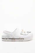 Star Embellished Clogs White (1)