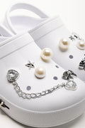 Star Embellished Clogs White (2)