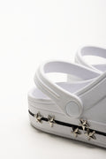 Star Embellished Clogs White (3)