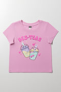 Short Sleeve T-Shirt Pink