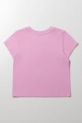 Short Sleeve T-Shirt Pink (2)