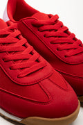 Retro Runner Sneakers Red And Pink (2)