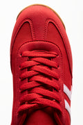 Retro Runner Sneakers Red And Pink (4)