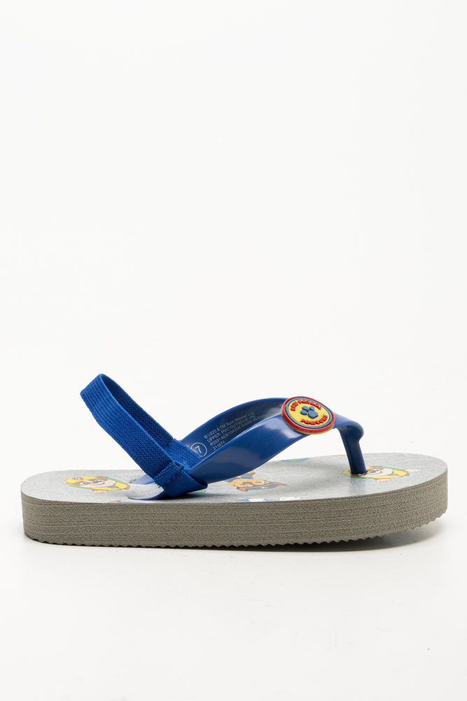 Paw Patrol Flip Flop Grey