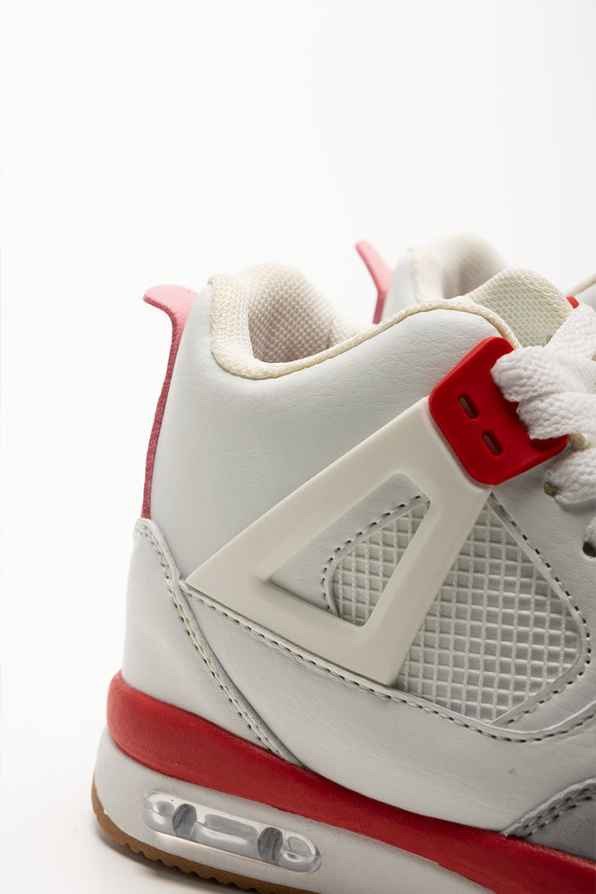 Bubble High Top Sneakers White (3)