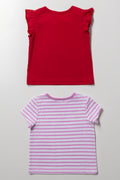 2 Pack Fairy Magic T-Shirts Red (2)