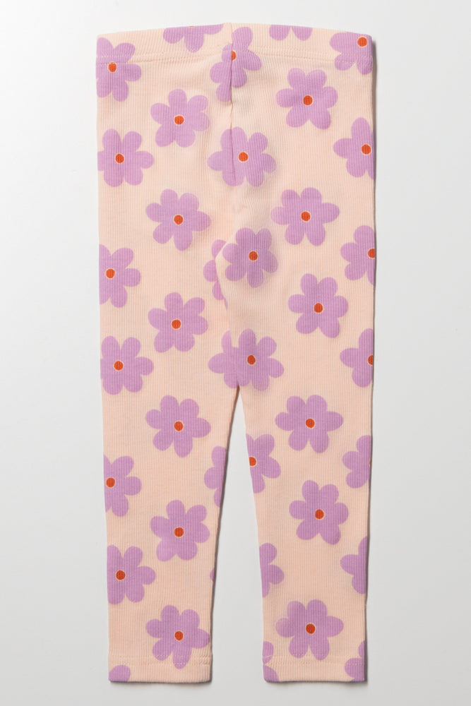 Leggings Peach (2)