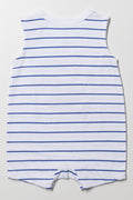 Mickey Mouse Romper Blue And White (2)