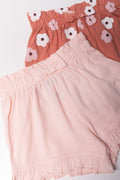 2 Pack Shorts Pink (1)