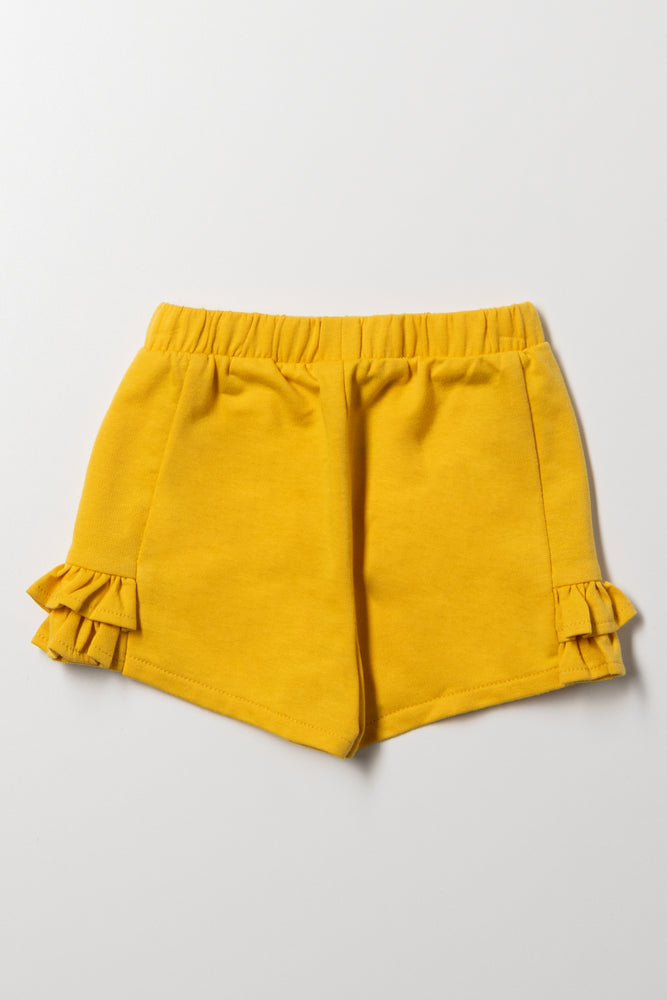 Shorts Yellow (2)