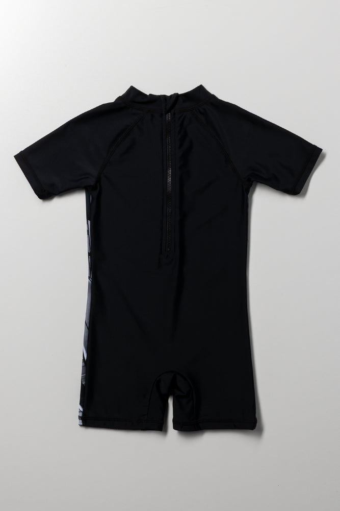 Batman Swimsuit Black (3)