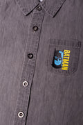 Batman Denim Shirt Grey (1)
