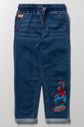 Spider-Man Denim Joggers Blue