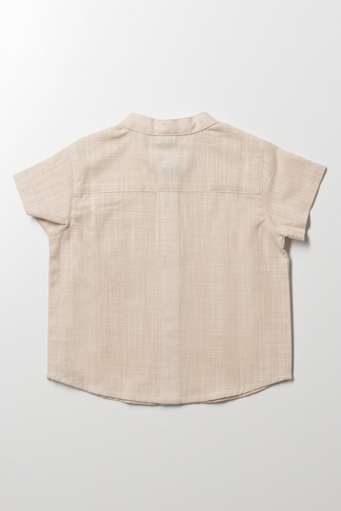 Short Sleeve Shirt Natural (2)