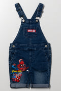 Spider-Man Denim Dungaree Blue