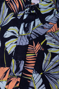 Floral Short Sleeve Shirt Navy (1)