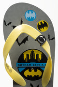 Batman Flip Flops Yellow And Grey (4)