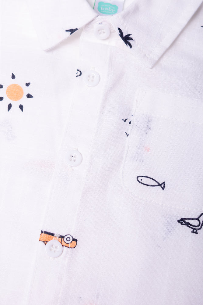 Short Sleeve Shirt White (1)