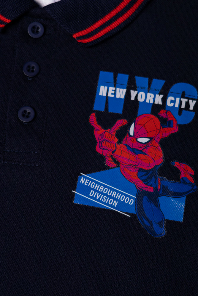 Spider-Man Golfer Blue