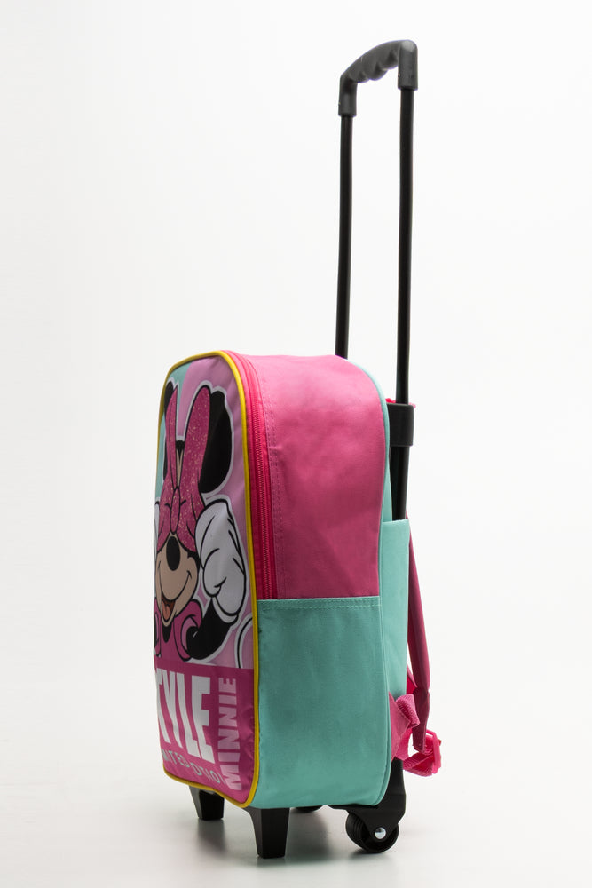 Minnie Mouse Trolly Bag Pink