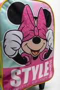 Minnie Mouse Trolly Bag Pink (3)