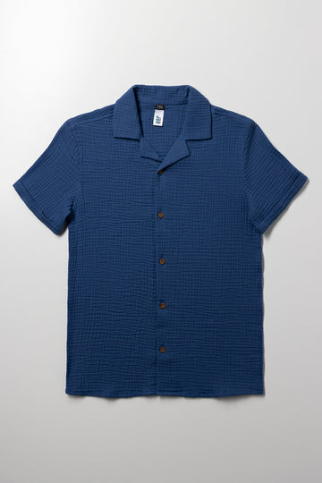 Short Sleeve Shirt Navy