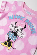 Minnie Mouse Short Sleeve T-Shirt Pink (1)