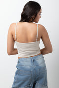 Printed Vest Natural (2)