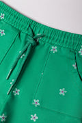 Fleece Shorts Green (1)