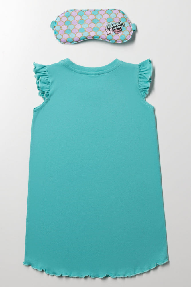 Minnie Mouse Sleepshirt With Mask Blue (3)